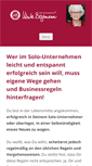 Mobile Screenshot of die-mutmacherin.de